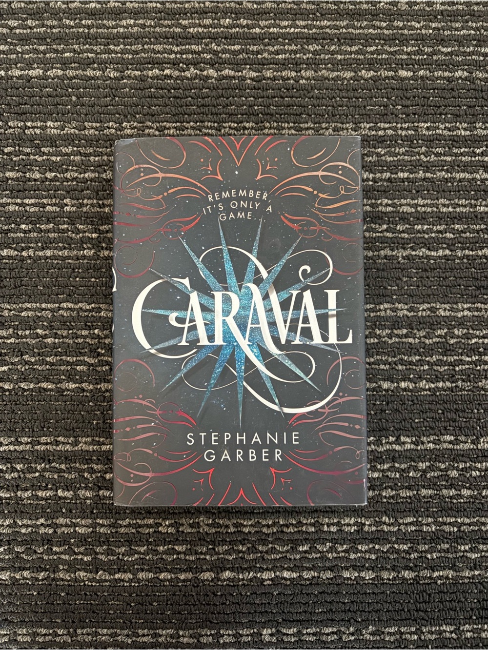 Caraval by - Black and Blue Hardcover